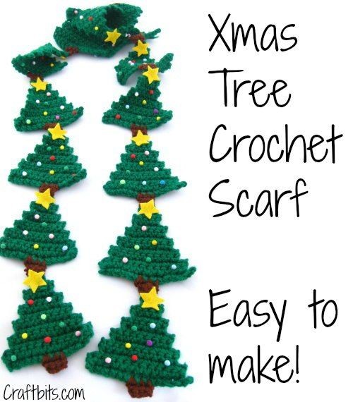 Create Your Own Festive Crochet Christmas Tree Scarf - A Step-by-Step Guide Create Your Own Festive Crochet Christmas Tree Scarf - A Step-by-Step Guide