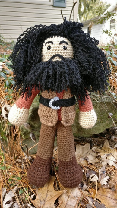 Crochet Rubeus Hagrid Doll