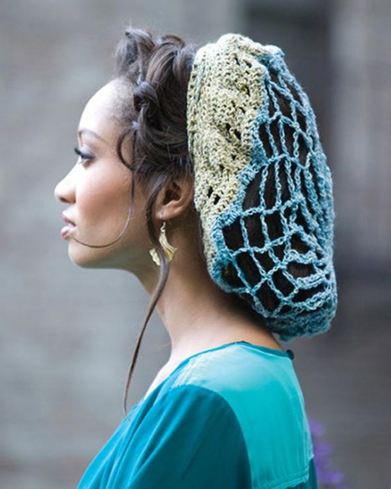 Crochet Glitz n’ Glamour Hairnet