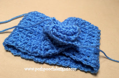 Crochet Waffle Stitch Headband