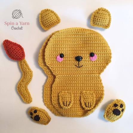 Create Your Own Adorable Crochet Ragdoll Lion: A Step-by-Step Guide to Crafting a Cuddly Companion