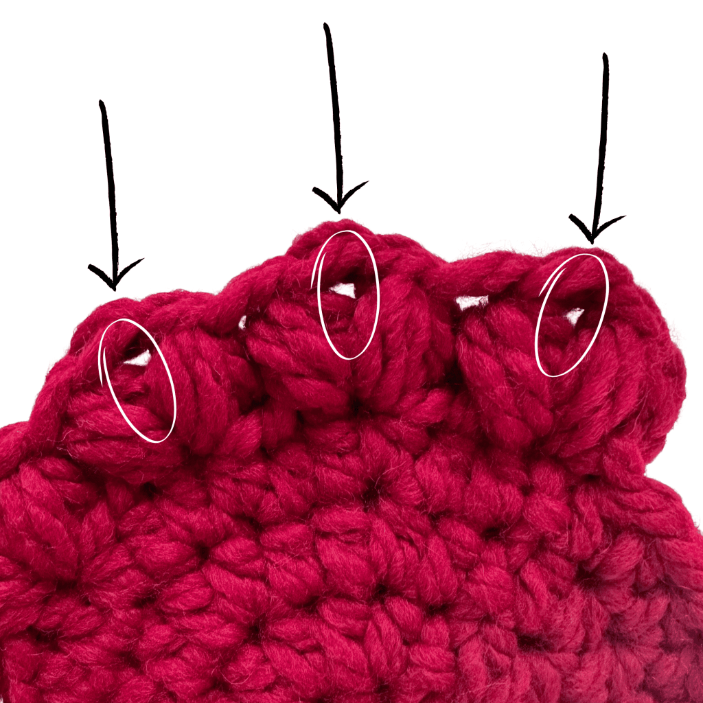 Crochet Puffy Heart Basket