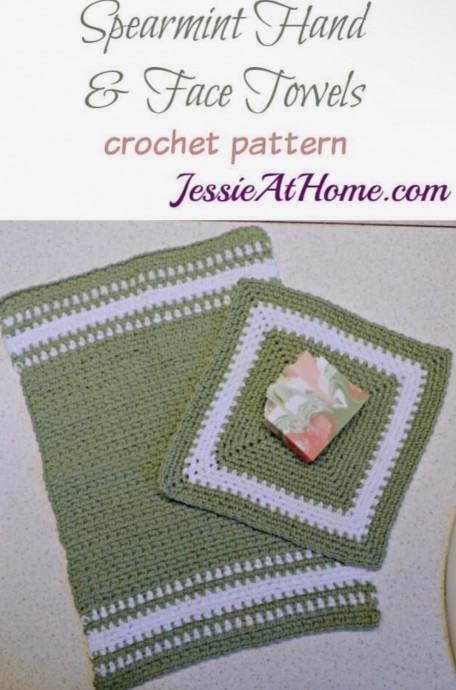 Crochet Hand & Face Towels
