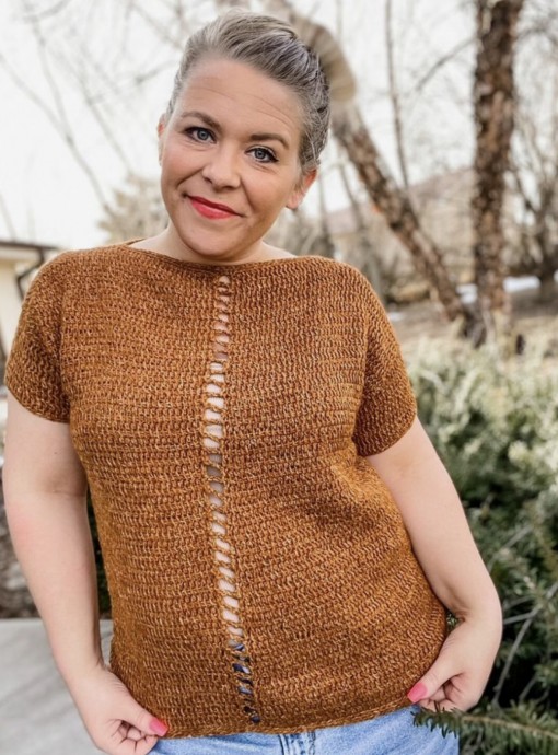 Crochet Spring Sweater