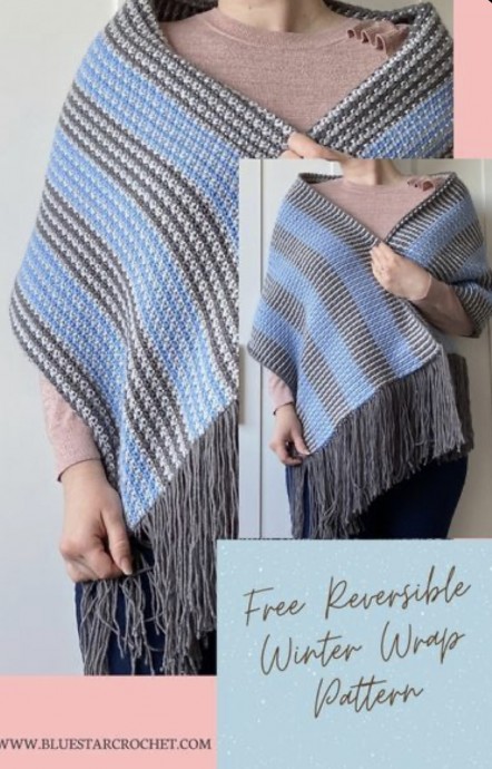 Create Your Own Cozy Reversible Lenny Wrap: Free Crochet Pattern for Winter Fashion Create Your Own Cozy Reversible Lenny Wrap: Free Crochet Pattern for Winter Fashion
