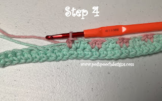 Crochet Checked Edge Washcloth - Elegant and Practical Addition to Your Bathroom