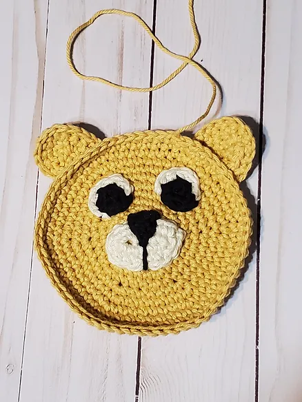 Crochet Little Lion Baby Rattle