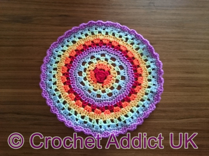 Create Your Own Crochet International Rainbow Mandala: A Fun and Colorful Craft Project
