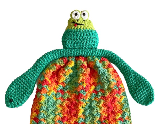 DIY Crochet Frog Towel Holder: Step-by-Step Guide for Beginners