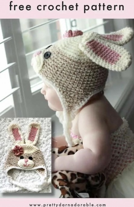 Free Crochet Bunny Hat Pattern for Kids - Cute and Cozy Design Free Crochet Bunny Hat Pattern for Kids - Cute and Cozy Design