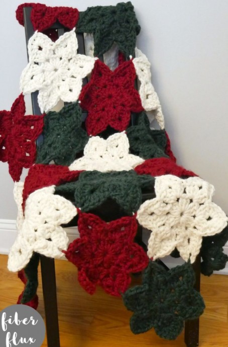 Crochet Throw Blanket (Free Pattern)