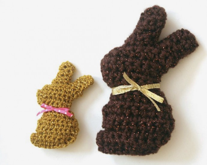 Chocolate Easter Bunny Mini-Plush