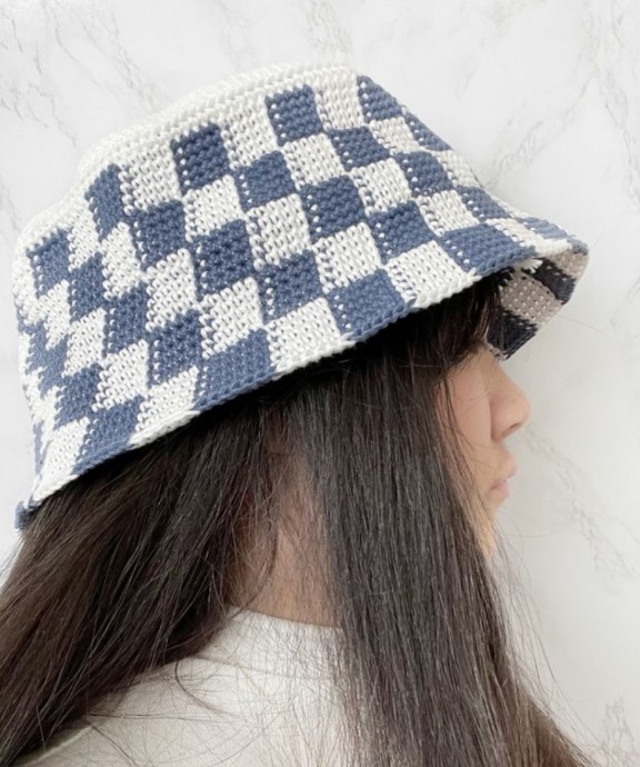 Create a Stylish Checkered Bucket Hat: A Fun Crochet Project for All Skill Levels Create a Stylish Checkered Bucket Hat: A Fun Crochet Project for All Skill Levels