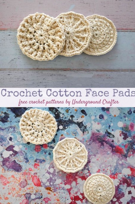 Crochet Cotton Face Pads