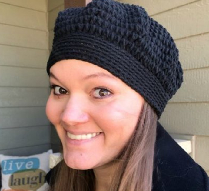 Crochet Beret Cap (Free Pattern)