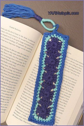 Crochet Make Your Mark Bookmark