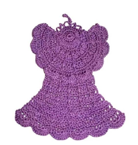 Create a Beautiful Angel Dishcloth: A Step-by-Step Crochet Guide
