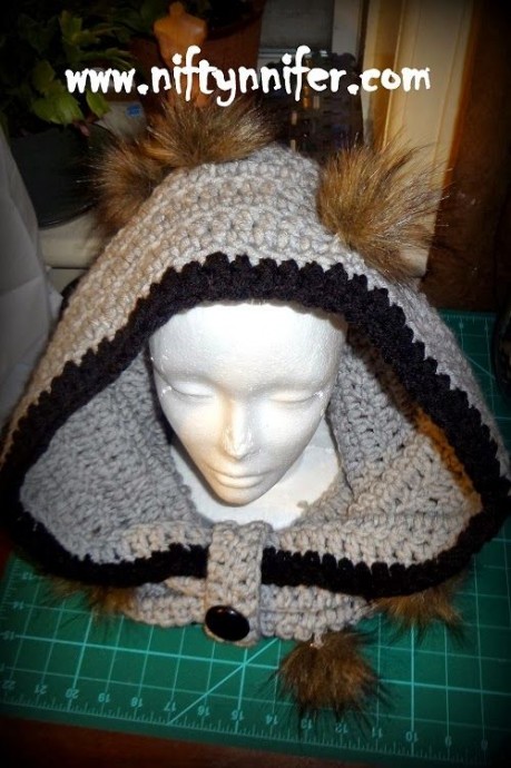 Crochet Hood Cowl