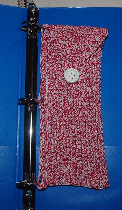 Create Your Own Unique Crochet Binder Pencil Pouch - A Stylish Accessory for School or Office Create Your Own Unique Crochet Binder Pencil Pouch - A Stylish Accessory for School or Office
