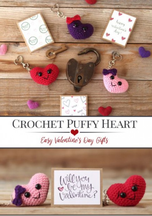 Create Your Adorable Crochet Puffy Heart Keychain: A Fun DIY Tutorial Create Your Adorable Crochet Puffy Heart Keychain: A Fun DIY Tutorial