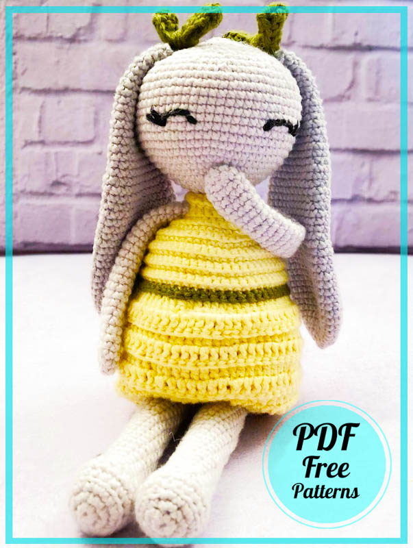 Create Your Own Adorable Crochet Bunny Amigurumi - Molly: Detailed Guide to Crafting