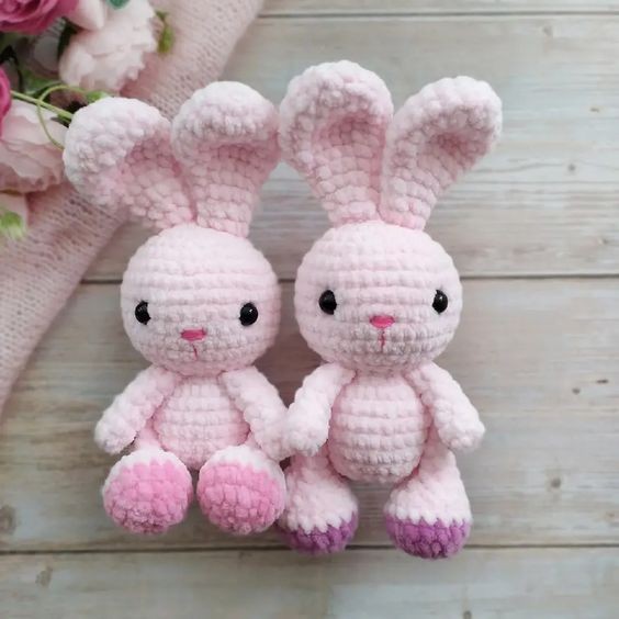 Crochet Amigurumi Plush Bunny