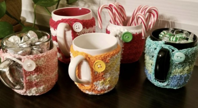 Crochet Granny’s Cup/Mug Cozy