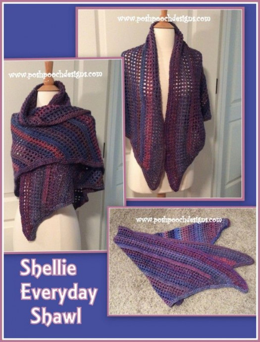 Create Your Own Crochet Shellie Everyday Shawl: A Stylish and Cozy Accessory for Every Occasion