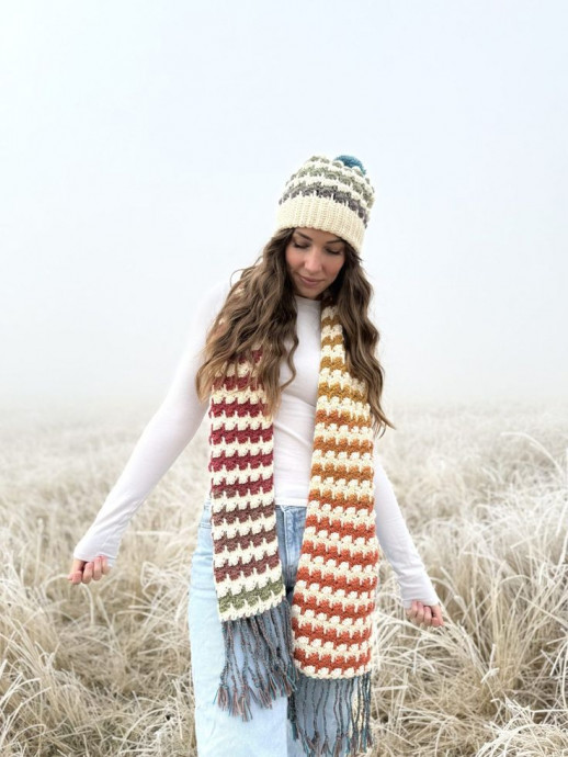 Crochet Arpeggio Scarf