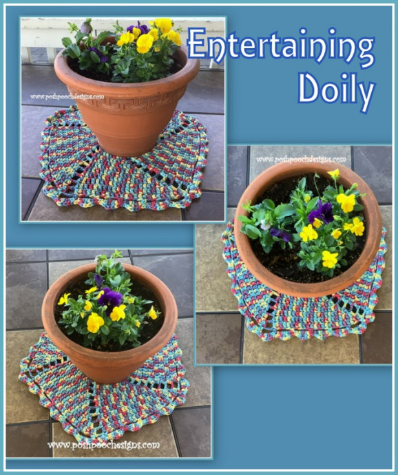 Crochet Entertaining Doily