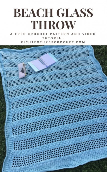 Create a Stunning Beach Glass Throw for Coastal Decor - A Fun DIY Project Create a Stunning Beach Glass Throw for Coastal Decor - A Fun DIY Project