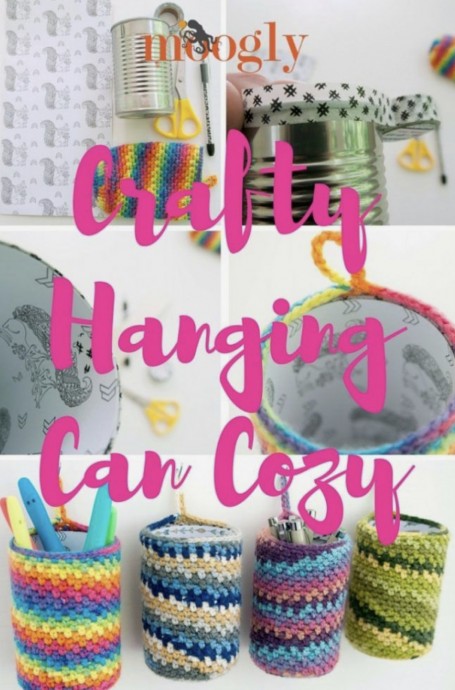 Crafty Hanging Can Cozy