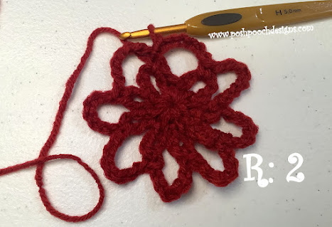 Create a Cozy Crochet January Garnet Afghan Square for Your Home