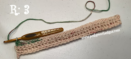 Crochet Holiday Gift Washcloth