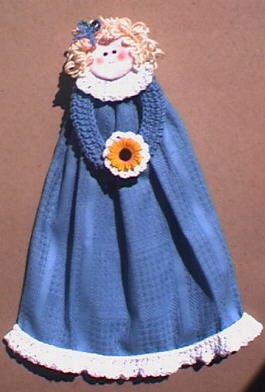 Create Your Own Crochet Country Girl Towel Ring - A Step-by-Step Guide to Bring Rustic Charm to Your Home