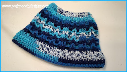 Crochet Summer Messy Bun Bucket Hat