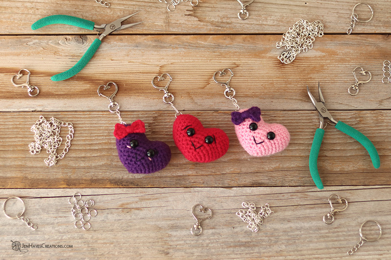Create Your Adorable Crochet Puffy Heart Keychain: A Fun DIY Tutorial