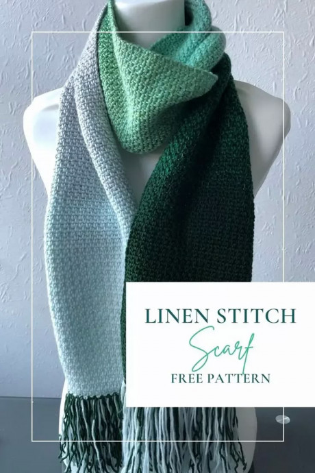 Create Cozy and Stylish Crochet Linen Stitch Scarves: A Beginner's Guide Create Cozy and Stylish Crochet Linen Stitch Scarves: A Beginner's Guide