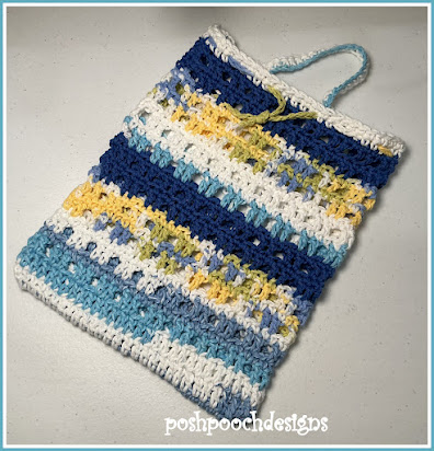 Crochet Car Hanging Trash Bag