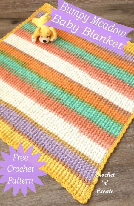 Discover the Cozy Crochet Bumpy Meadow Baby Blanket Perfect for Your Little One Discover the Cozy Crochet Bumpy Meadow Baby Blanket Perfect for Your Little One