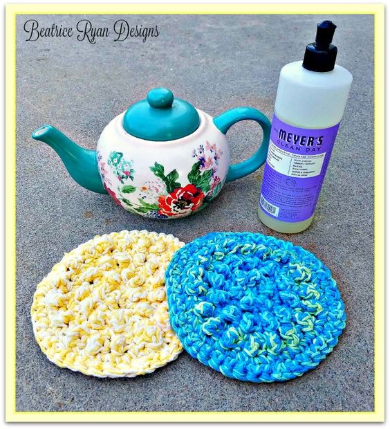 Discover the Versatile Crochet Round Bumpy Scrubby for All Your Cleaning Needs Discover the Versatile Crochet Round Bumpy Scrubby for All Your Cleaning Needs