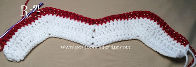 Crochet Open Chevron Table Runner