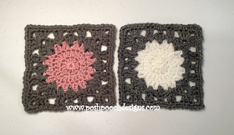 Crochet June Pearl Square