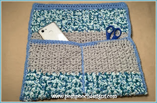 Crochet Remote And Phone Caddy Crochet Remote And Phone Caddy