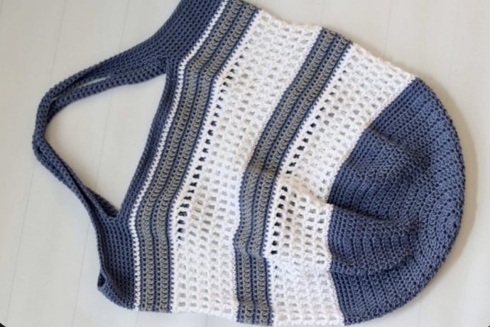 Bay Window Market Bag Crochet Pattern