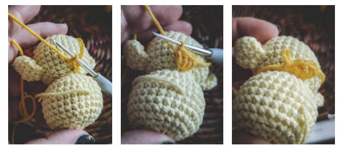 Delightful Crochet Baby Chick on a Swing: A Whimsical Touch for Any Nursery