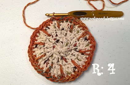 Create Your Own Autumn-Inspired Crochet Coaster with Wild Flower Design