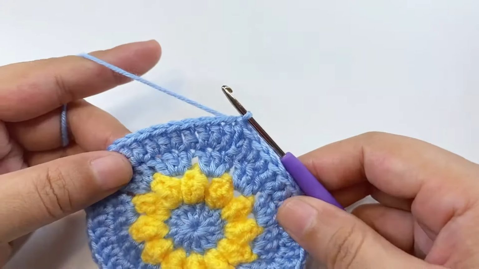 Crochet Bunny Coaster