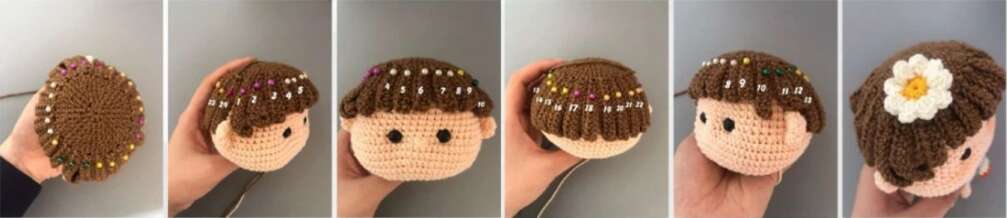 Crochet Little Girl Doll Crochet Pattern
