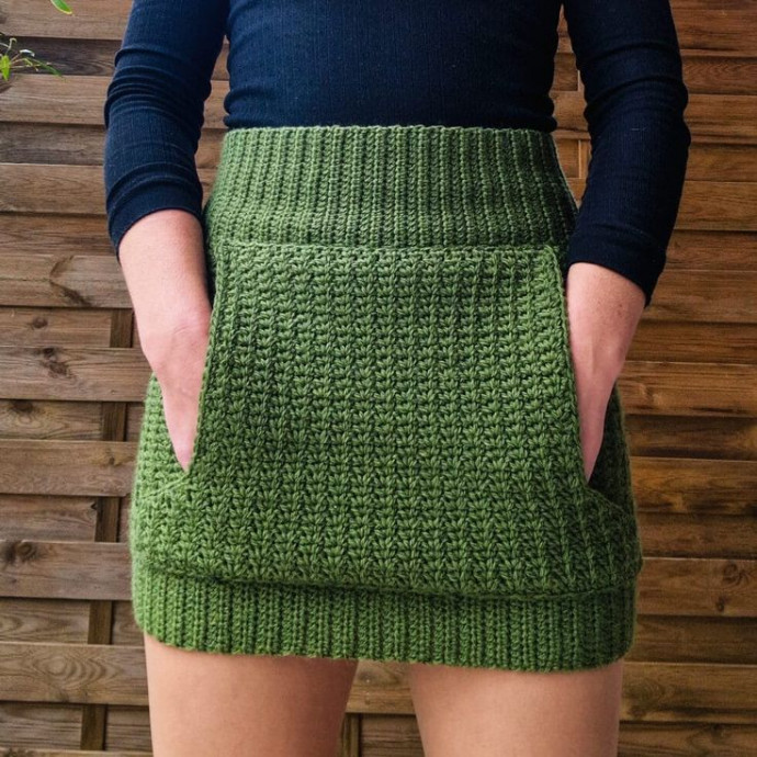 Elevate Your Style with the Crochet Stylish Pouch Pocket Mini Skirt - A Must-Have Fashion Trend Elevate Your Style with the Crochet Stylish Pouch Pocket Mini Skirt - A Must-Have Fashion Trend